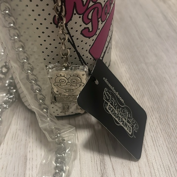 SpongeBob SquarePants Krabby Patty Cup Purse 2019 Bioworld NWT - Picture 5 of 5